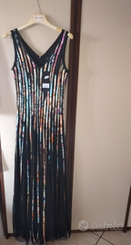 Vestito lungo in tulle