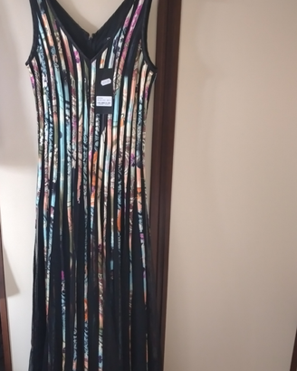 Vestito lungo in tulle