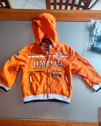 Giacca bimbo arancione 4-5 anni 92 tandem
