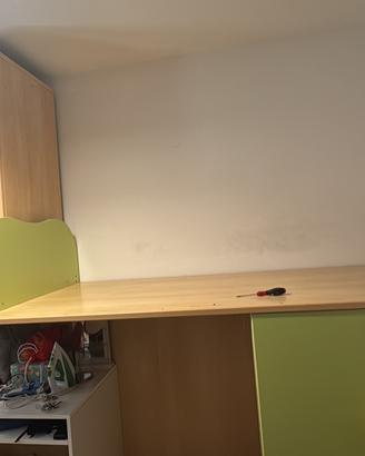 Camerina a ponte 2 posti letto + reti