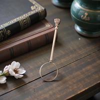 Rarissimo porta sigaretta antico argento da dito