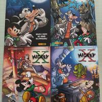 X-Mickey 1-4 collezione Panini
