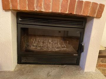 Inserto caminetto ventilato