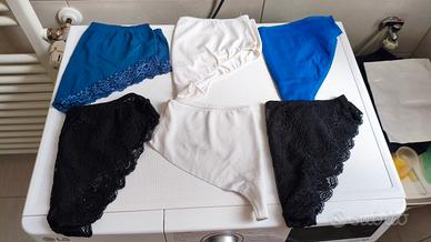 slip mutandine mutande tg M n. 6 paia nuove