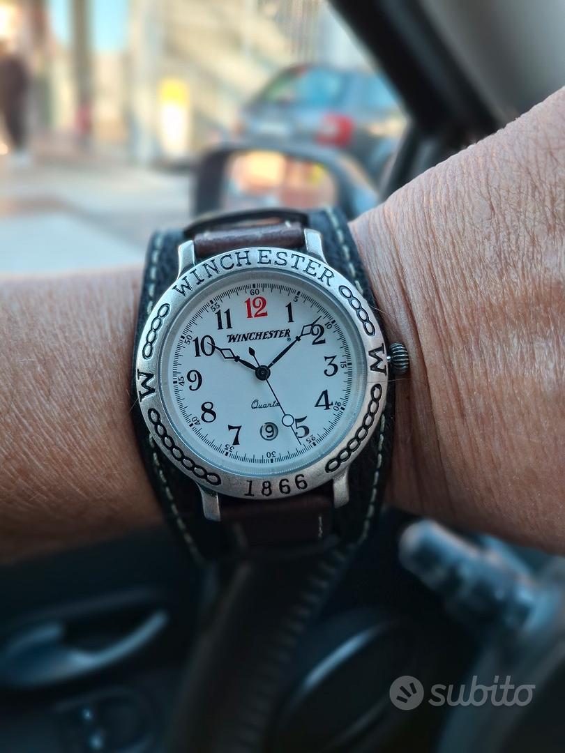 Winchester 1866 orologio uomo Abbigliamento e Accessori In