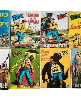 Lotto 8 Tex originali 