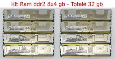 Apple RAM 32 gb ddr2 667 per Macpro 1.1.-3.1