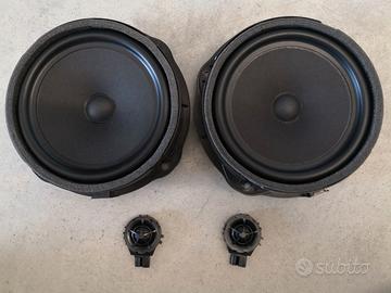 Set altoparlanti originali Audi ant+post Q3.