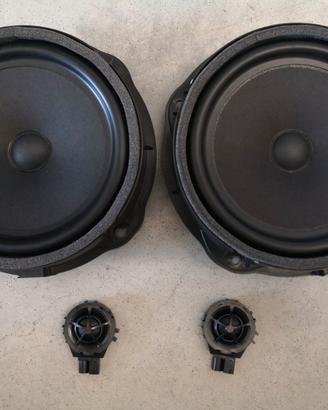 Set altoparlanti originali Audi ant+post Q3.