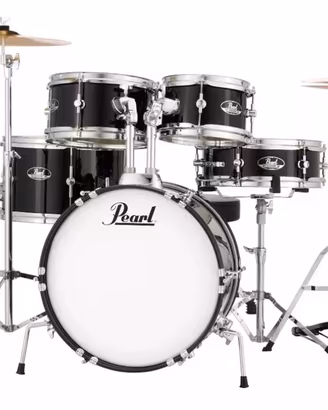 batteria pearl roadshow junior jet black 