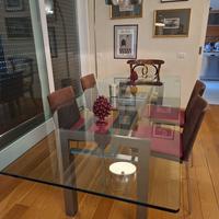 Tavolo doge design di carlo scarpa lusso e 4 sedie