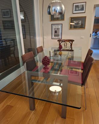 Tavolo doge design di carlo scarpa lusso e 4 sedie