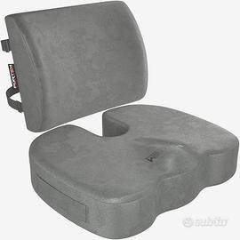 Cuscino e poggiaschiena memory foam Fortem