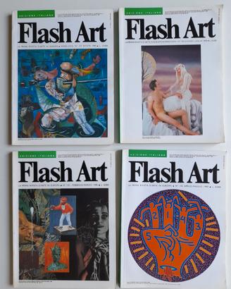 FLASH ART anni 1990, 91, vintage, arte