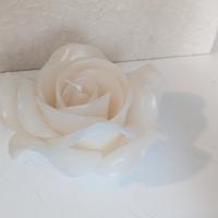 candele rose bianche