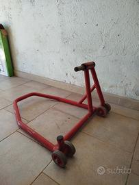 cavalletto moto monobraccio