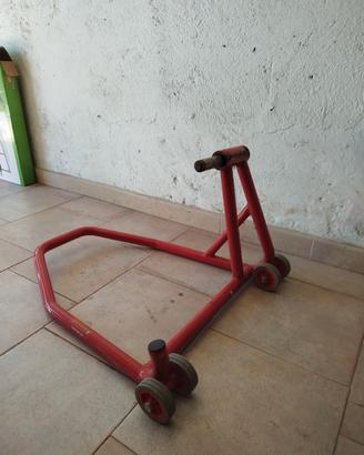 cavalletto moto monobraccio