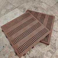 piastrelle da esterno in pvc ad incastro