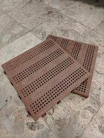 piastrelle da esterno in pvc ad incastro