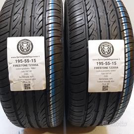 2 GOMME 195 55 15 FIRESTONE A55961