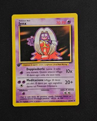 Jynx Prima  Edizione Pokemon