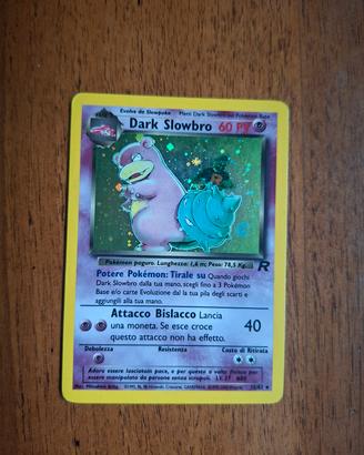 Dark Slowbro 12/82 Team Rocket Card Pokemon 