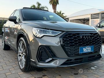 AUDI Q3 35TDI 150CV S-LINE IDENTITY BLACK TETTO PE