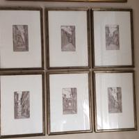 Incisioni su lastra di rame di Viviano Viviani