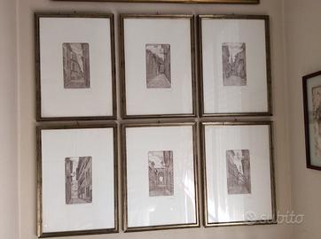 Incisioni su lastra di rame di Viviano Viviani