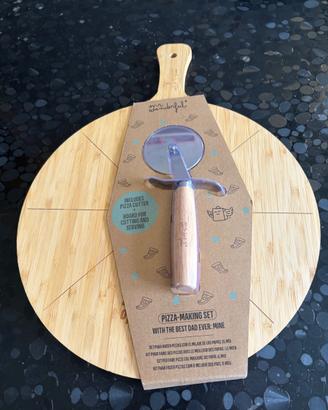 Mr. Wonderful - Tagliere in Legno Circolare, e Un