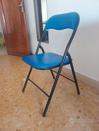 sedia pieghevole imbottita