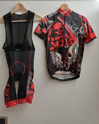 pantaloncini maglia mtb ciclismo bici Rosti 