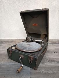 Grammofono portatile rex