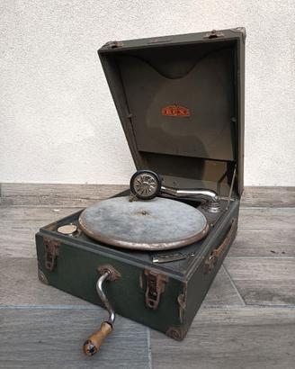 Grammofono portatile rex
