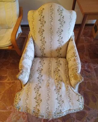 Poltrona CHAISE LONGUE stile antico