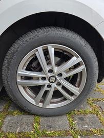Set 4 Cerchi da 16" Gruppo VW/Seat + gomme neve