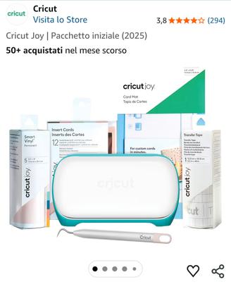 cricut joy come nuova con accessori 