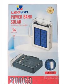LEOVIN Power Bank Solar 20000 mAh