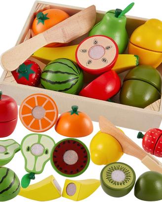 FRUTTA IN LEGNO DA TAGLIARE