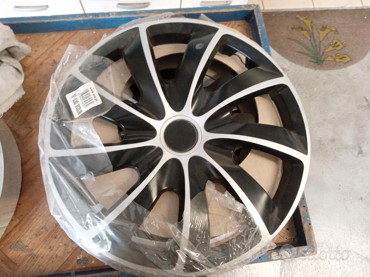 Set Di 4 Copricerchi Grigi Monza 14'' In ABS - Universali Per Auto - Foto 2