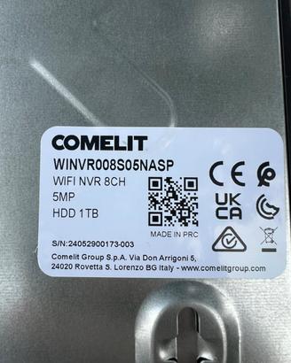 Kit Comelit videosorveglianza - 6 telecamere Wifi