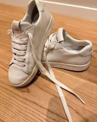 Scarpa da ginnastica bianche Prada
