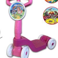 Monopattino 4 ruote bambina