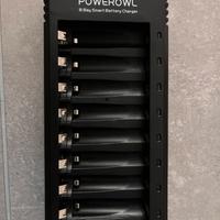 Batterie AA ricaricabili con caricabatterie