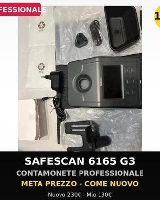 SAFESCAN PROFESSIONAL CONTA SOLDI E MONETE