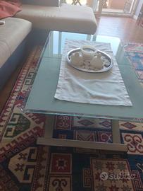  tavolo in cristallo temperato calligaris