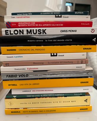 Libri vari titoli
