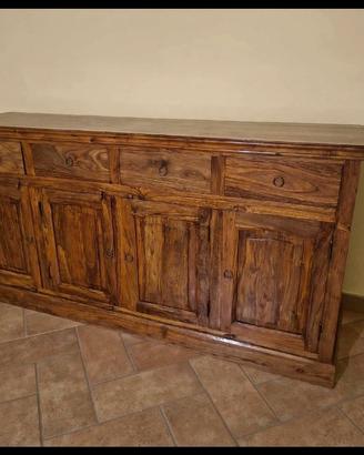 Credenza Madia in Palissandro Indiano Massello 