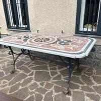 Tavolo e tavolino in marmo