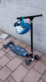 Monopattino oxelo stunt street 4 ruote